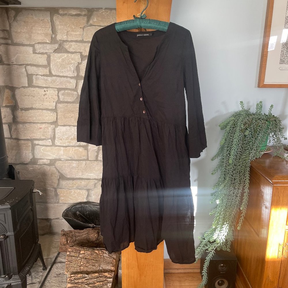 Small Black Gudrun Sjoden Pimpinella dress